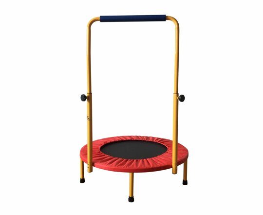 Батут DFC Trampoline Fitness 32 дюйма б/сетки (81см), поручень