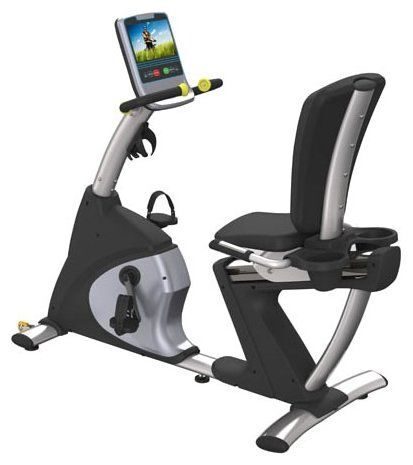 Горизонтальный велотренажер MBH Fitness M-7808R