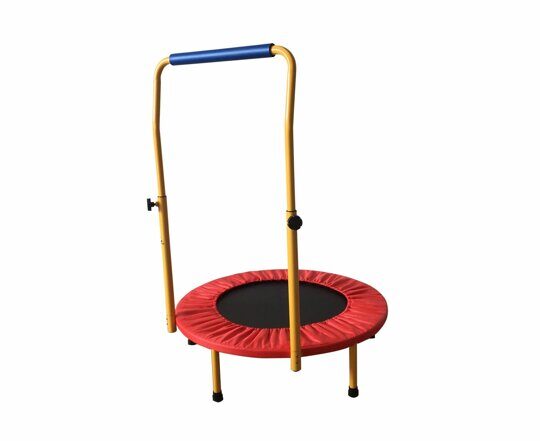 Батут DFC Trampoline Fitness 32 дюйма б/сетки (81см), поручень